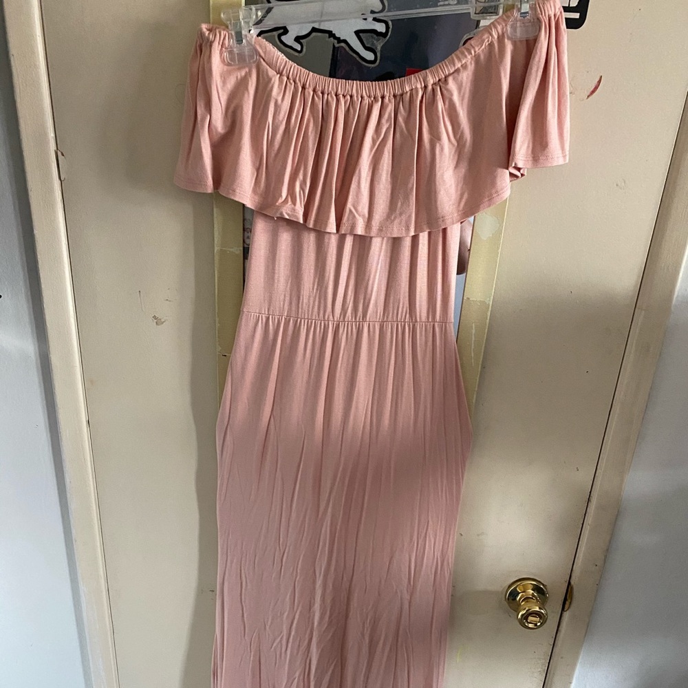 Rachel pally nude pink dress